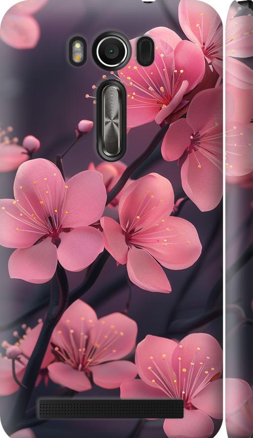 Чехол на Asus ZenFone 2 Laser ZE500KL Пурпурная сакура (6075m-113-42517)