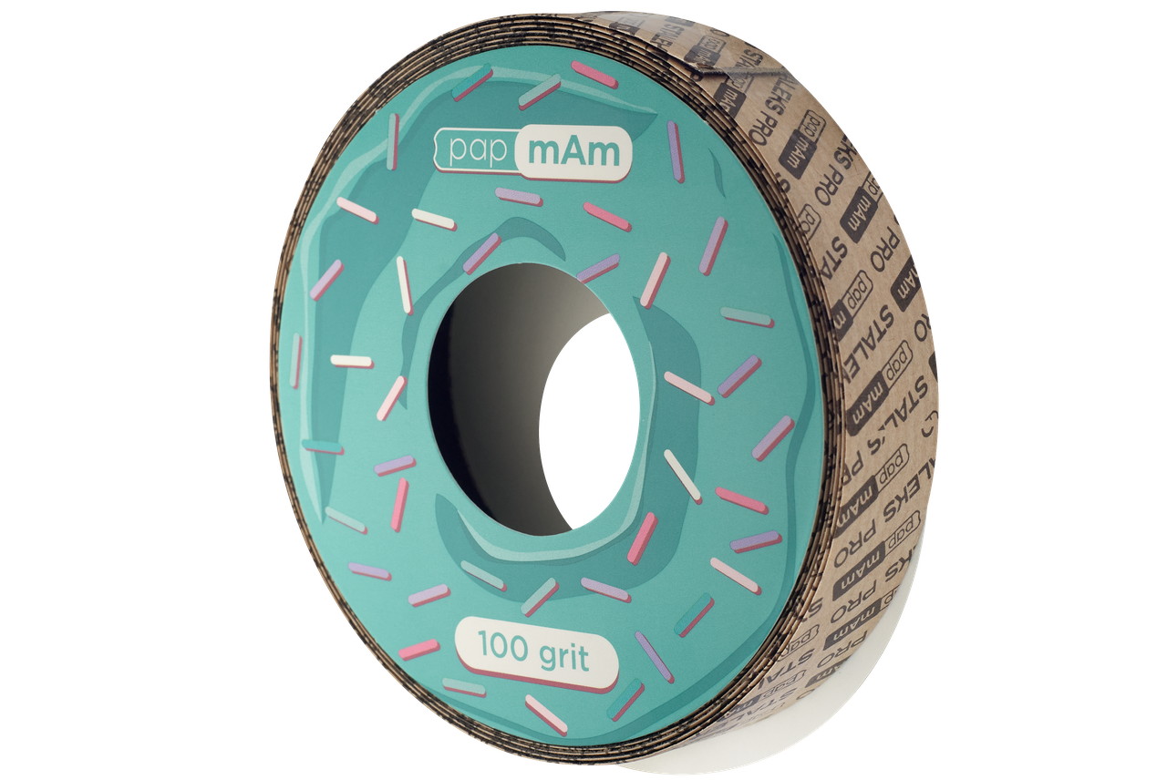 Файл-стрічка для котушки Staleks Pro papmAm пончик запасний блок 100 grit (2335799858) Файл-стрічка для котушки Staleks Pro papmAm пончик запасний блок 100 grit (2335799858)
