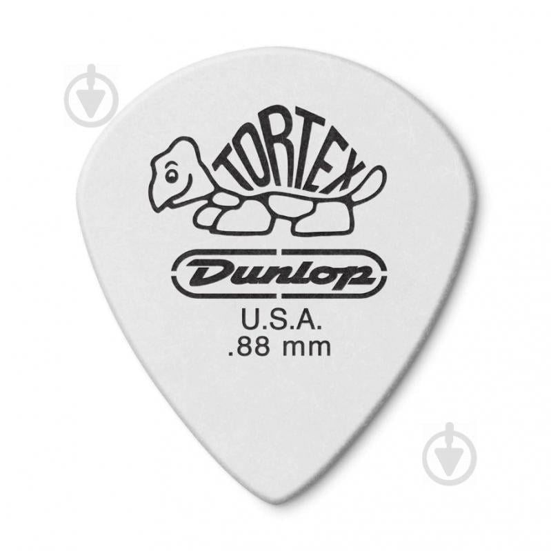 Медиатор Dunlop 4781 Tortex White Jazz III Guitar Pick 0.88 mm (1 шт.)