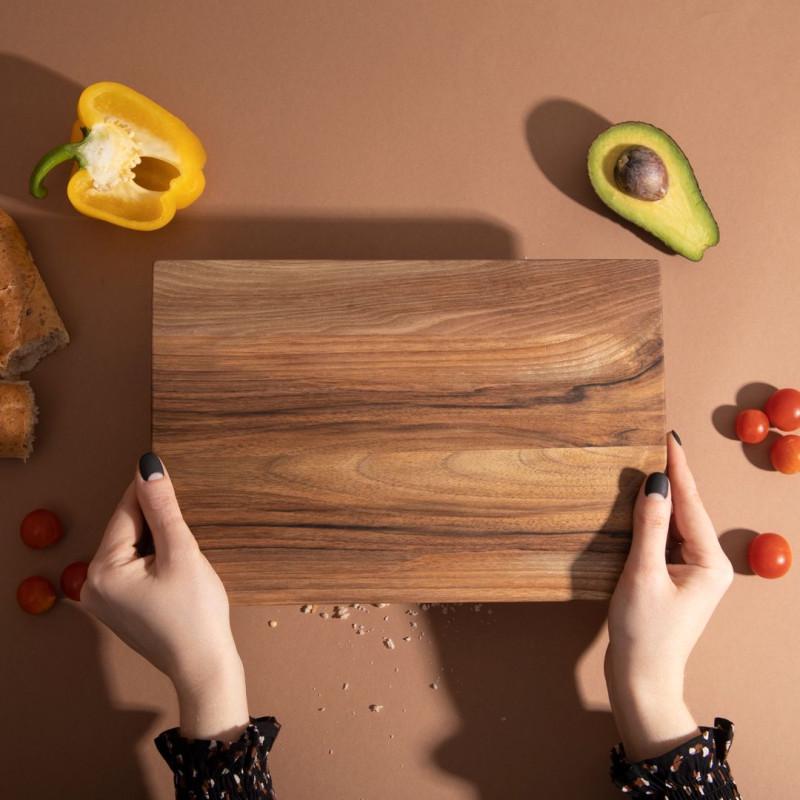 Доска кухонная из ореха 30х20 см (4-6-4598538)