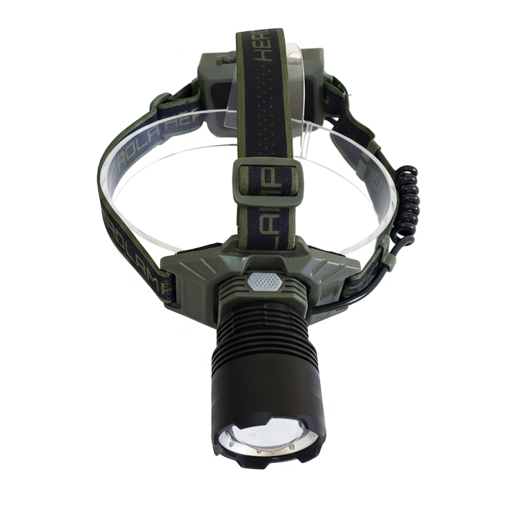 Фонарь налобный CT023-TG-60W с функцией Power Bank Черный (31330431)