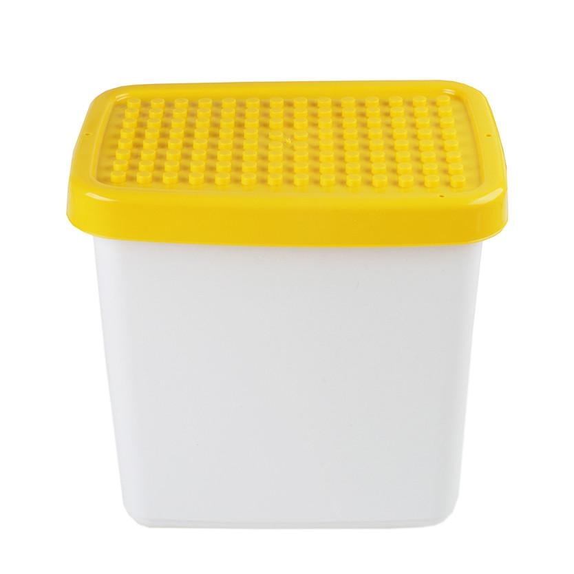 Бокс для зберігання Doloni Маленький 23х13х27 см Жовтий (KY-157-Y-21)