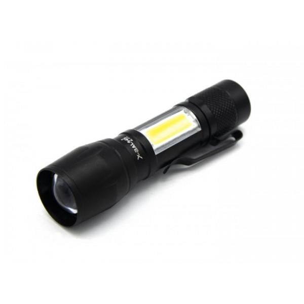 Ліхтар Cree XML-Т BL-513 АКБ18650 BOX 828/T6 ударостійкий Чорний