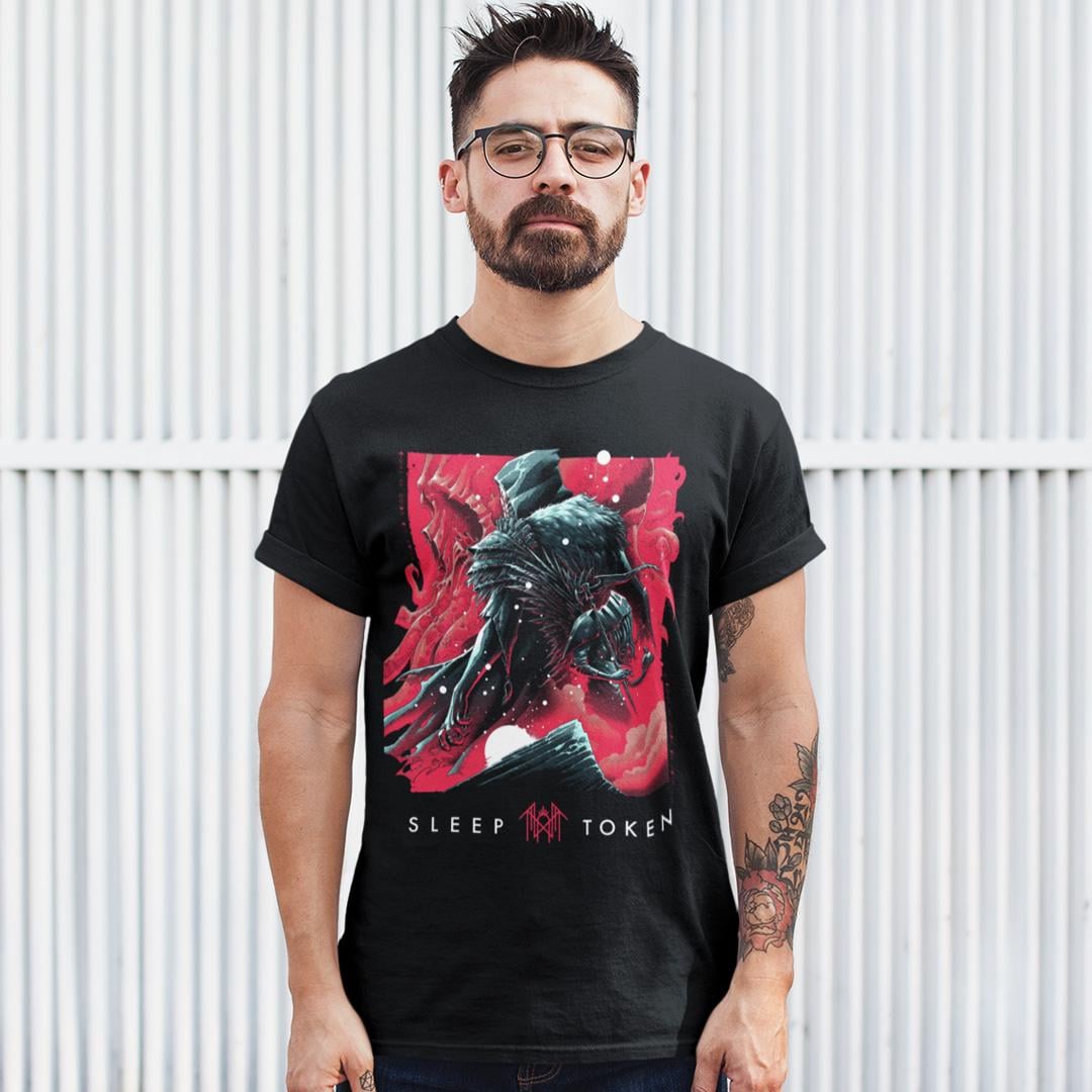 Футболка унисекс Sleep Token Red Rocks Amphitheatre 4XL Черный (0000010015)