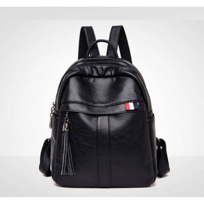 Рюкзак міський 30х25х10 см Чорний (833) - фото 3 Рюкзак міський 30х25х10 см Чорний (833) - фото 3