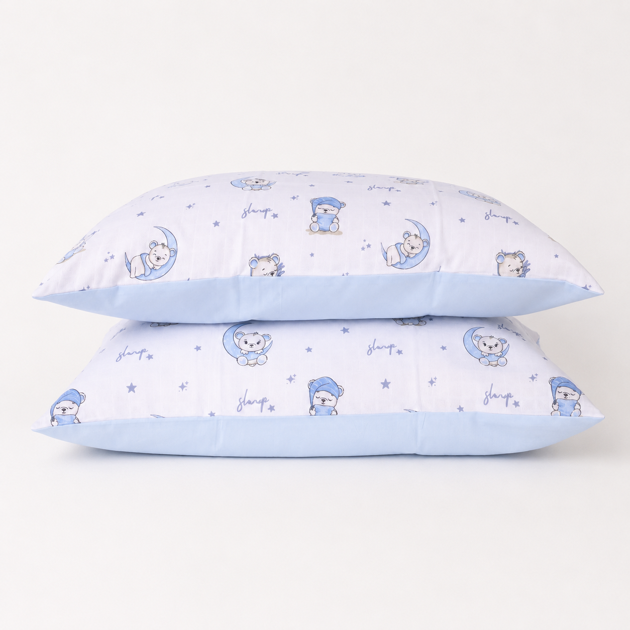 Набор наволочек PaniPava Sleepy Bear муслин-поплин 50х70 см 2 шт. (109721939)
