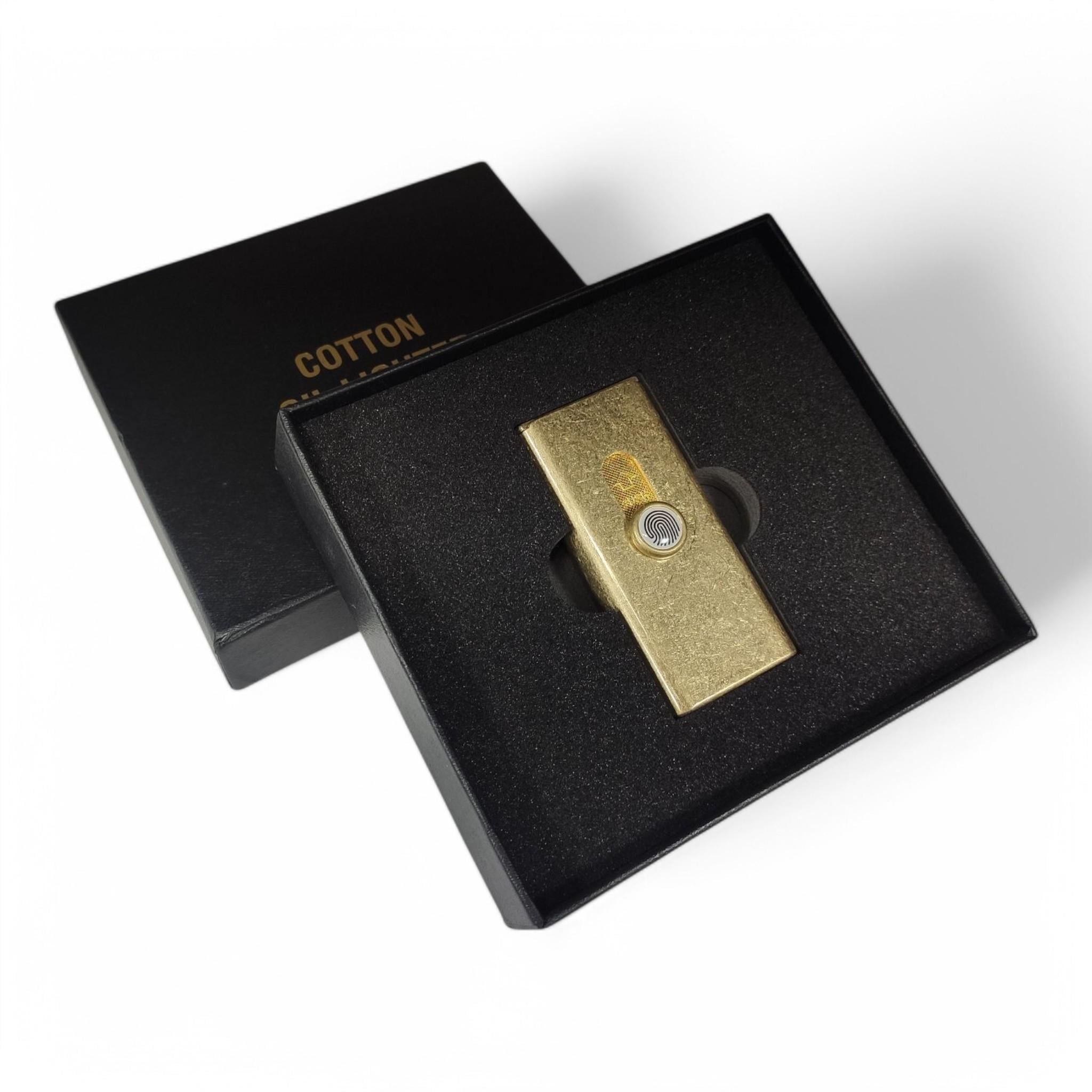 Запальничка бензинова Lighter HP930 в подарунковій упаковці Gold (HP930 Gold)