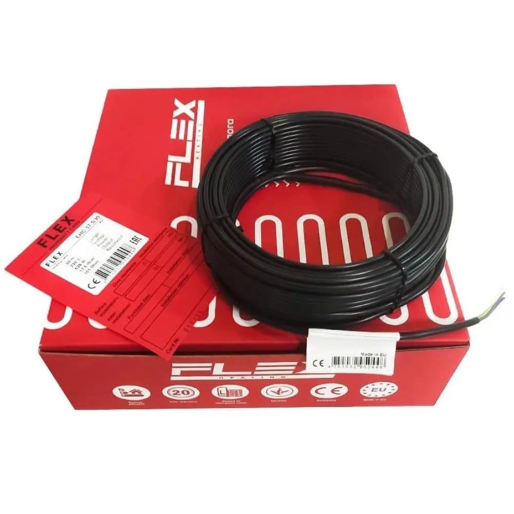 Нагревательный кабель Flex EHC-17.5/90 1575 Вт резистивный, двужильный (90 м)