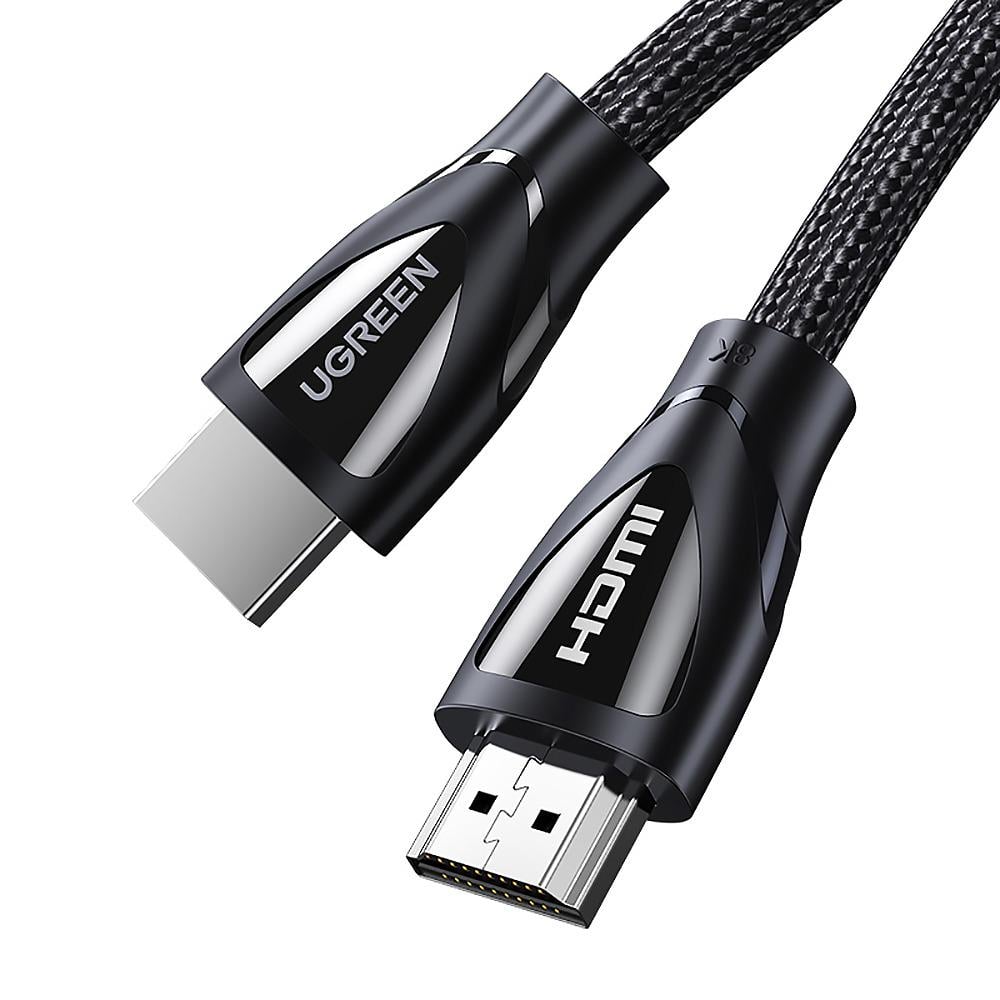 Кабель UGREEN HD140 HDMI M/M 8K60Hz 4K120Hz Cable with Braided 3 м Черный (80404)