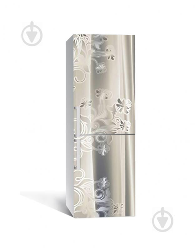 Наклейка на холодильник Zatarga «Скромная гравюра» 650х2000 мм виниловая 3Д наклейка декор на кухню