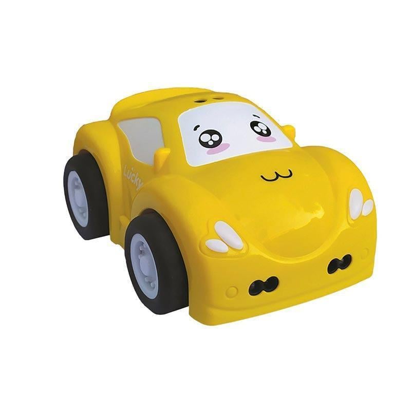 Машинка M01/A со светом и звуком на батарейках Yellow (2753482426)