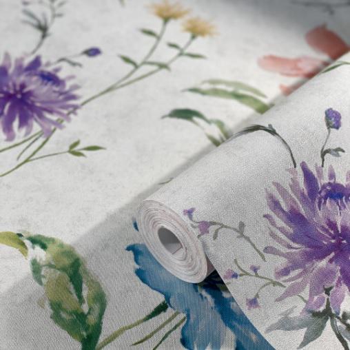 Виниловые обои Marburg 0,53x10,05 м Разноцветный (1036010)