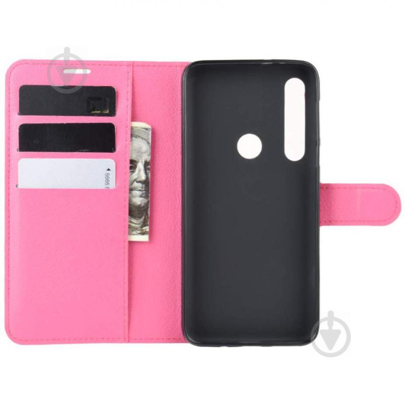 Чехол-книжка Litchie Wallet для Motorola One Macro / Moto G8 Play Rose (hub_Vhhq88393) - фото 6