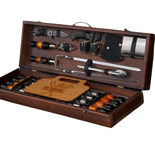 Набор шампуров Профи №2 в кейсе (19305245)