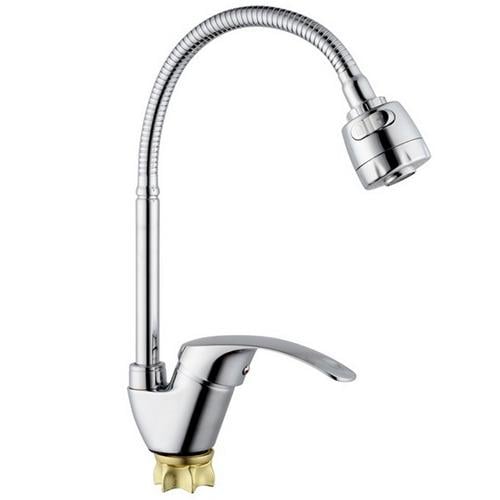 Смеситель для кухни Champion Yub 011-181 Nut Reflector MI6386 с гибким изливом Хром (237692)