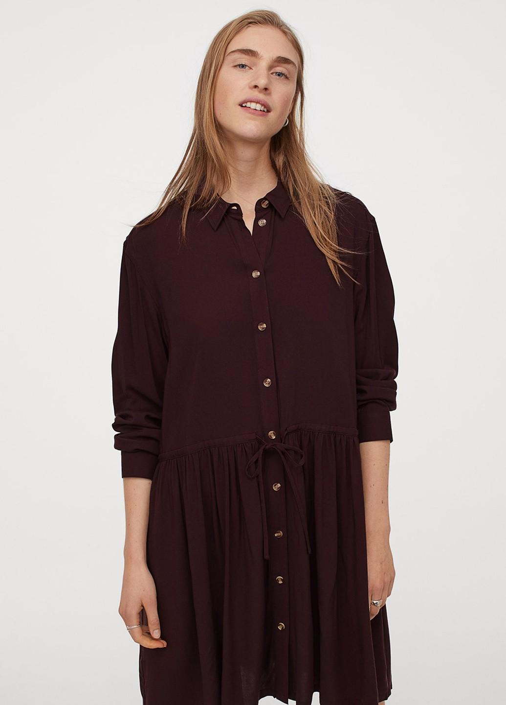 Сукня H&M р. 48Бордовий (8688802b50)
