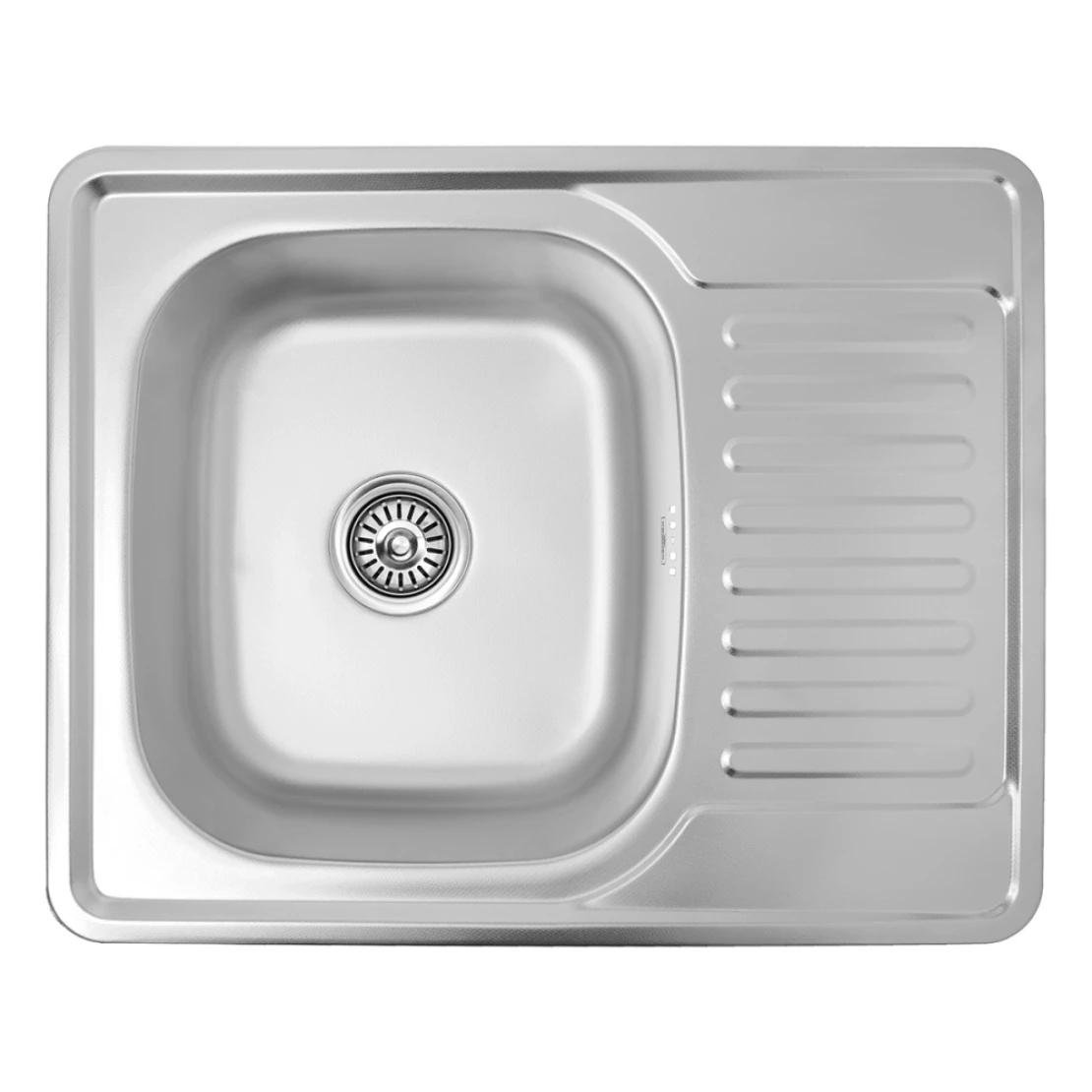 Мойка кухонная Kroner CV022778 из нержавеющей стали прямоугольная 630x500 мм 0,8 мм (25957349) Мойка кухонная Kroner CV022778 из нержавеющей стали прямоугольная 630x500 мм 0,8 мм (25957349)