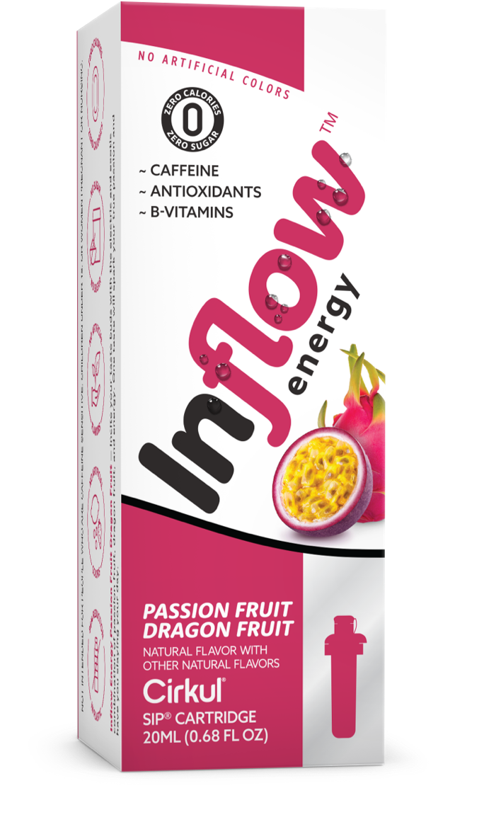 Картридж для Cirkul Passion Fruit Dragon Fruit Inflow Energy 20 мл (42757)