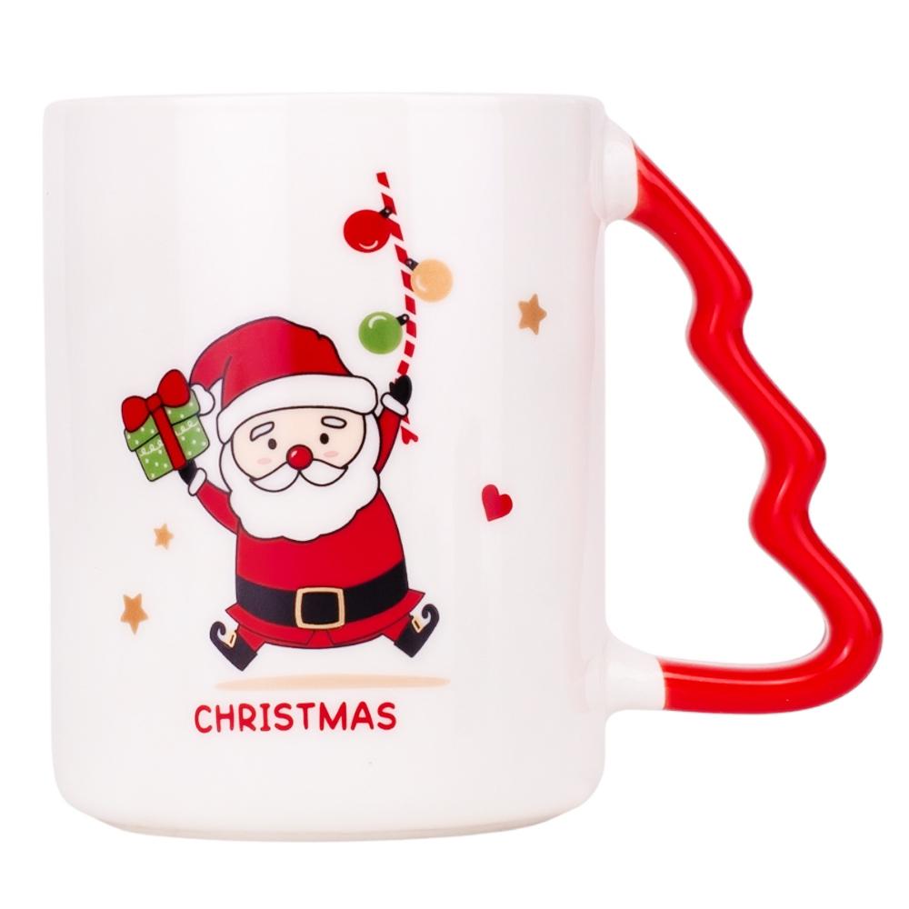 Набір чашок Веселий Санта 410 мл 4 шт. (6022-006) - фото 5 Набір чашок Веселий Санта 410 мл 4 шт. (6022-006) - фото 5