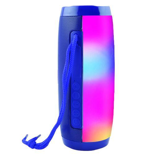 Колонка портативная Bluetooth TG157 RGB/FM Blue (2135321731)