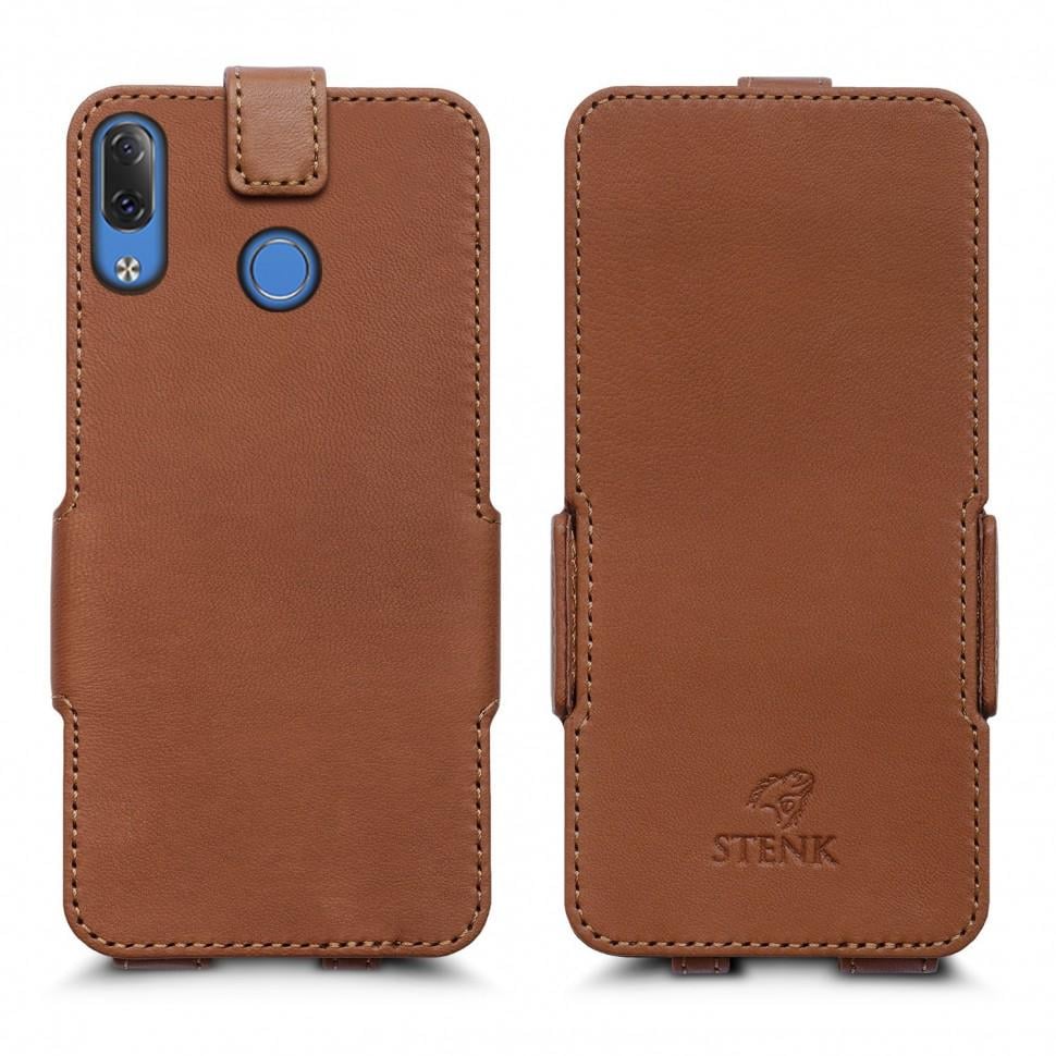 Чехол флип Stenk Prime для Lenovo Z5 Camel (62318)
