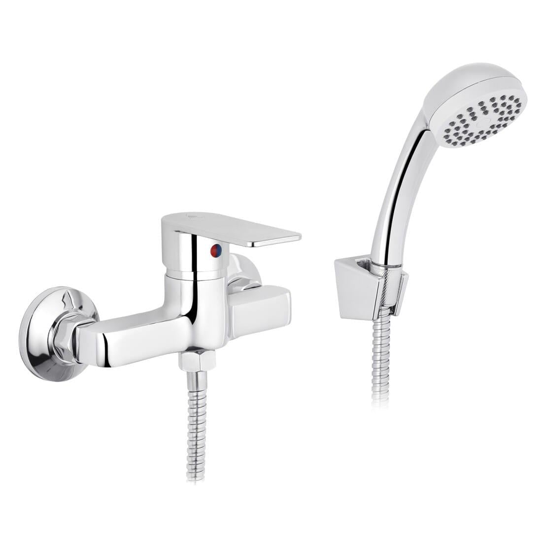 Смеситель для душа Agua Merida C050 однорычажный Хром (CV035428)