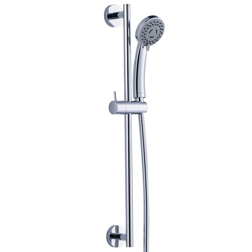 Душевой комплект со штангой Aquatica 60A 9792160 Хром (223634)