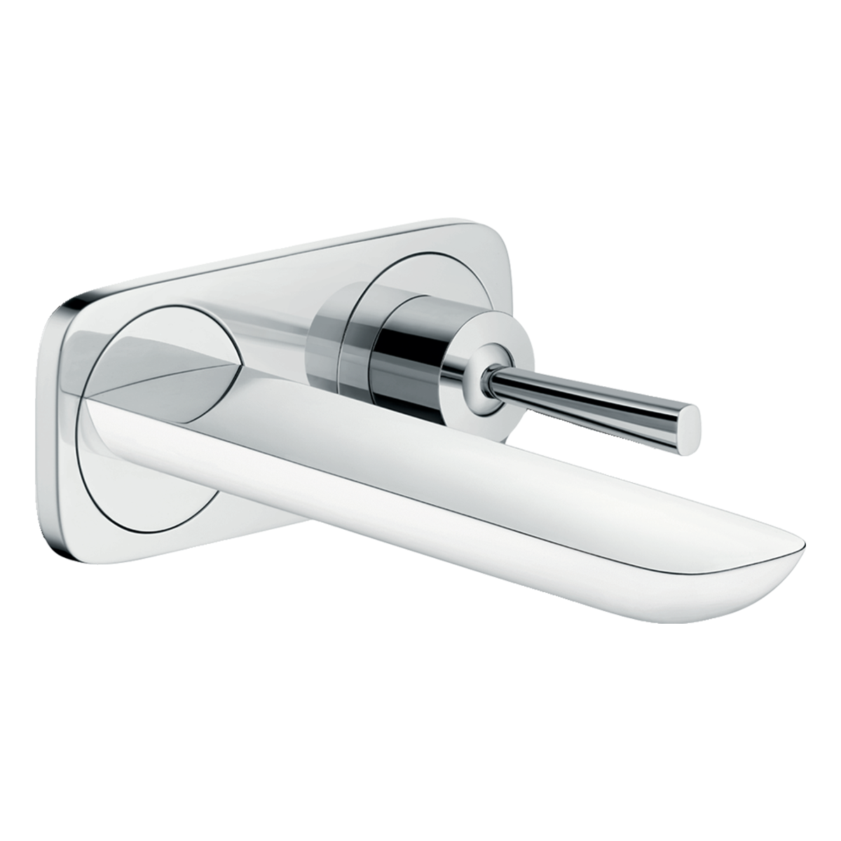 Смеситель для умывальника Hansgrohe PuraVida Белый/Хром (15084400)