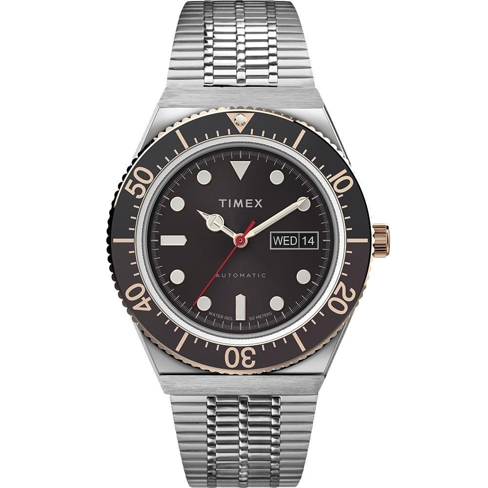 Наручные часы мужские Timex M79 Automatic механические Silver (Tx2u96900)
