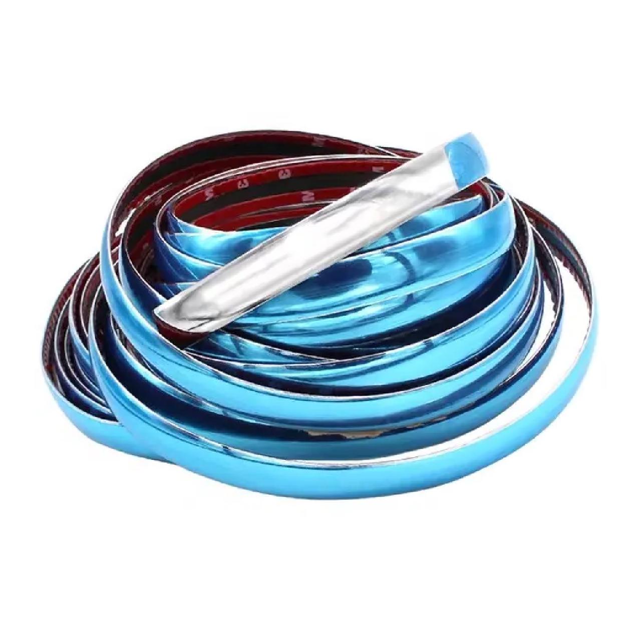 Молдинг-стрічка універсальна 10 мм Хром (21767327)