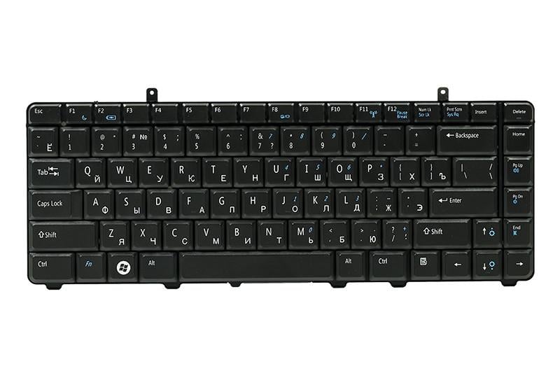 Клавiатура Power для ноутбука DELL Vostro A840 чорний фрейм Чорний