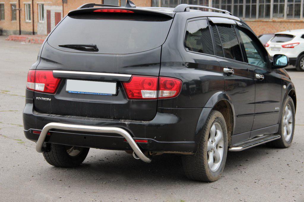 Задняя дуга AK007 CAN для SsangYong Kyron 2005-2014 гг. нержавеющая сталь Хром