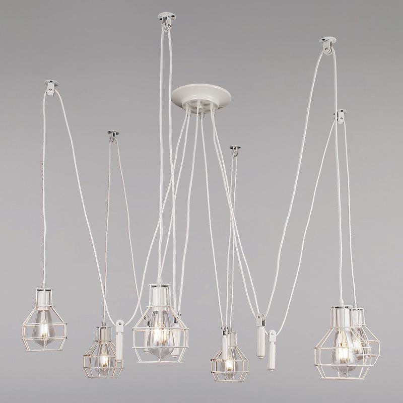 Люстра подвесная Light House LS-13978/6 WH Белый