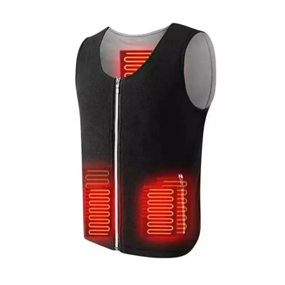 Терможилет с подогревом Eco-obigriv Neopren-5 на 5 зон обогрева/3 режима регулировки температуры S - фото 3