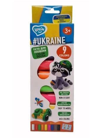 Набір для ліплення з тістом Lovin 9 кольорів (MTT-156935)