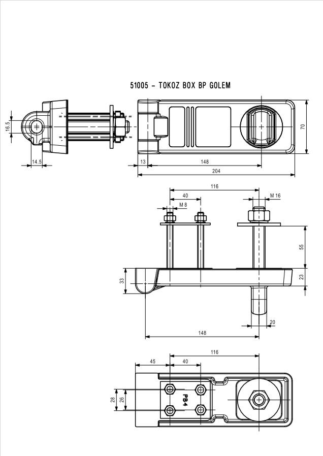 Навіси Tokoz Bp Golem Box (TOK-51005) - фото 10