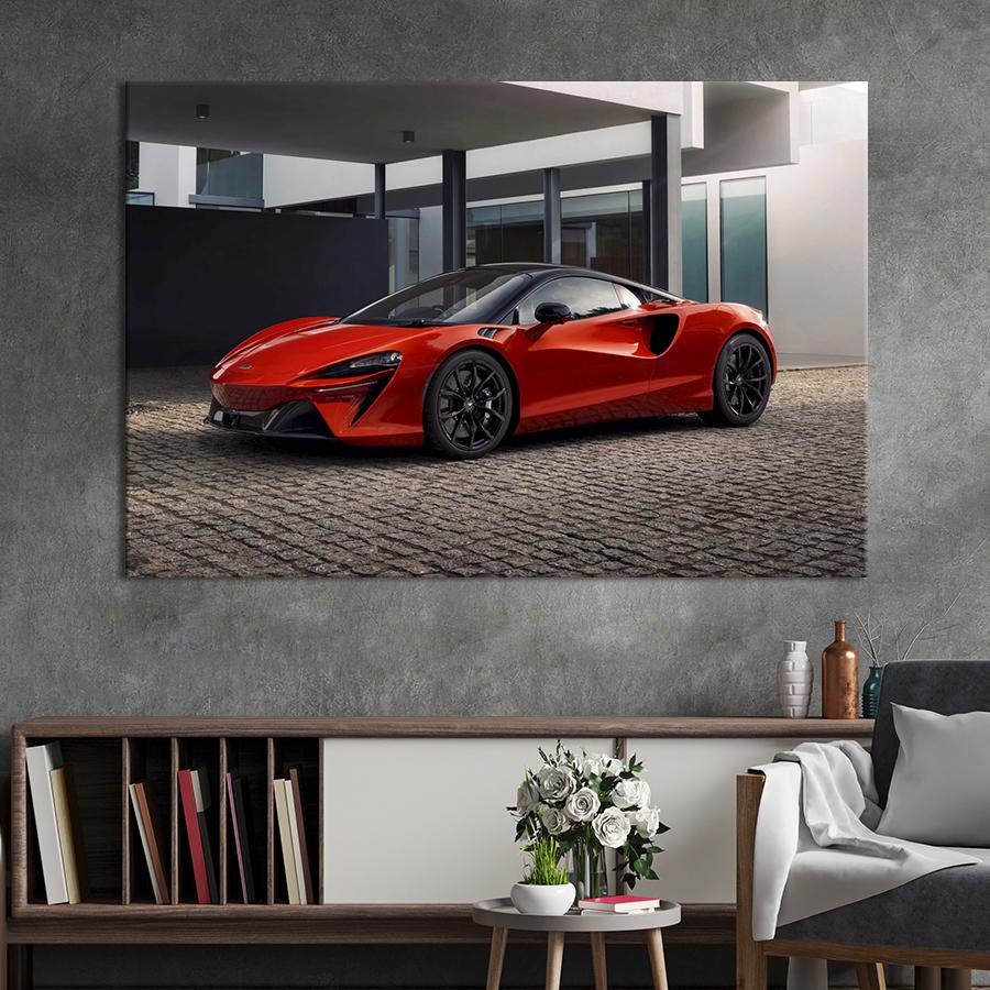 Картина на холсте Супергибрид McLaren Artura 75x50 см (1282-1)