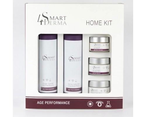 Набор антивозрастной профессиональной косметики Smart4Derma Age performance Home Kit (2375178643)