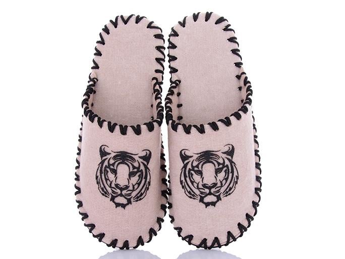 Тапочки фетровые мужские VENDS 362 р. 40-41 Бежевый