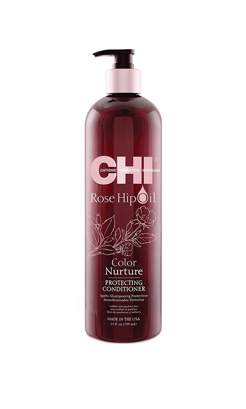 Кондиціонер для фарбованого волосся CHI Rose Hip Oil Color Nurture Protecting (30764)