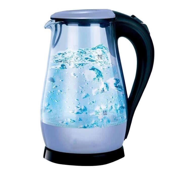 Електрочайник Rainberg RB-914 скляний з підсвіткою Блакитний (ws82424-1) Електрочайник Rainberg RB-914 скляний з підсвіткою Блакитний (ws82424-1)