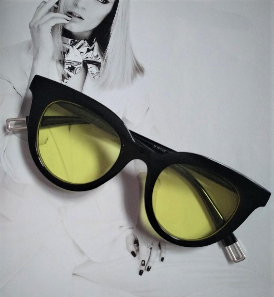 Окуляри сонцезахисні Котяче око Жовтий