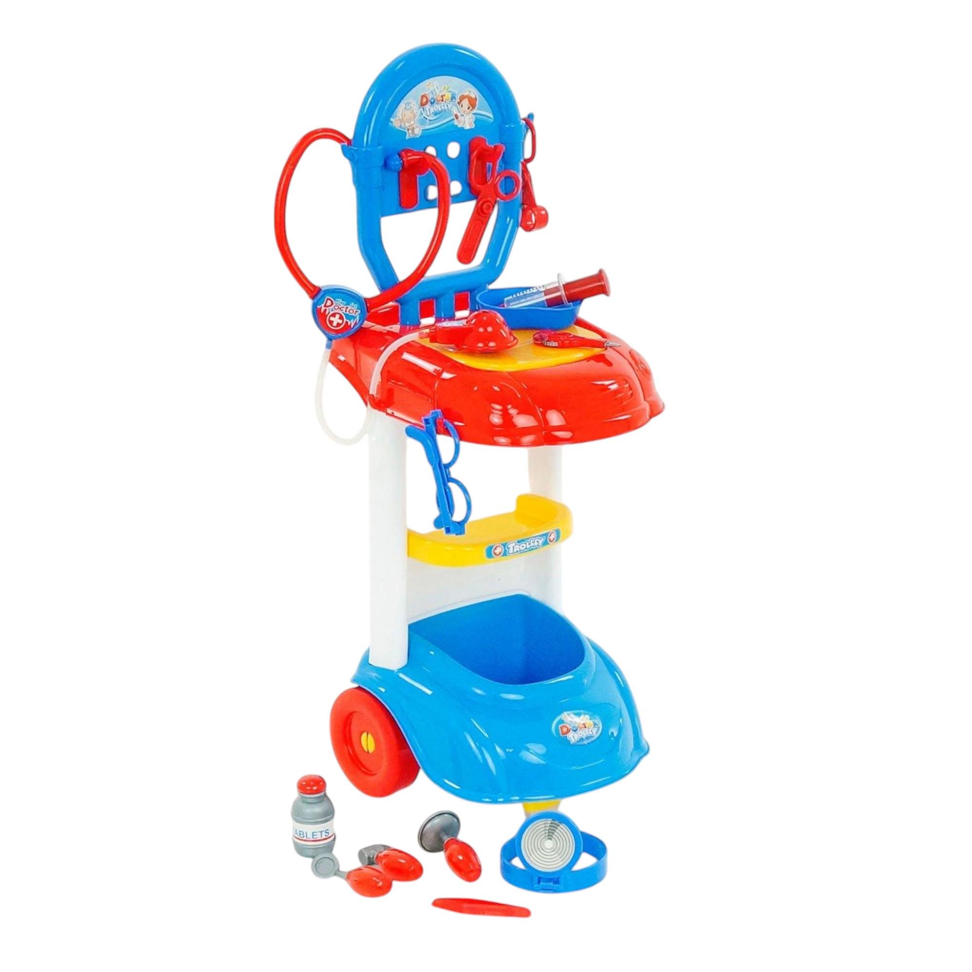 Игровой набор врача Doctor trolley с тележкой на батарейках (G_661-170)