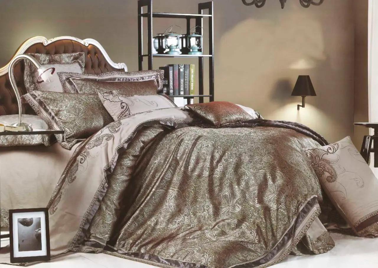 Постельное белье Вилюта Tiare 2424 сатин/жаккард евро (2020650) Постельное белье Вилюта Tiare 2424 сатин/жаккард евро (2020650)