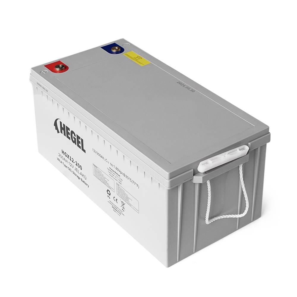 Акумуляторна батарея HEGEL GEL 200-12 12V 200Ah 522 x 238 x 223 мм 57 кг