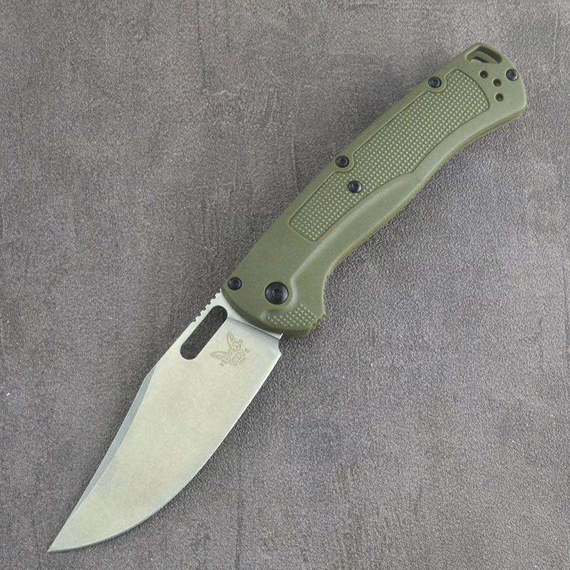 Нож Benchmade Taggedout 15535 Khaki (829/3) - фото 2