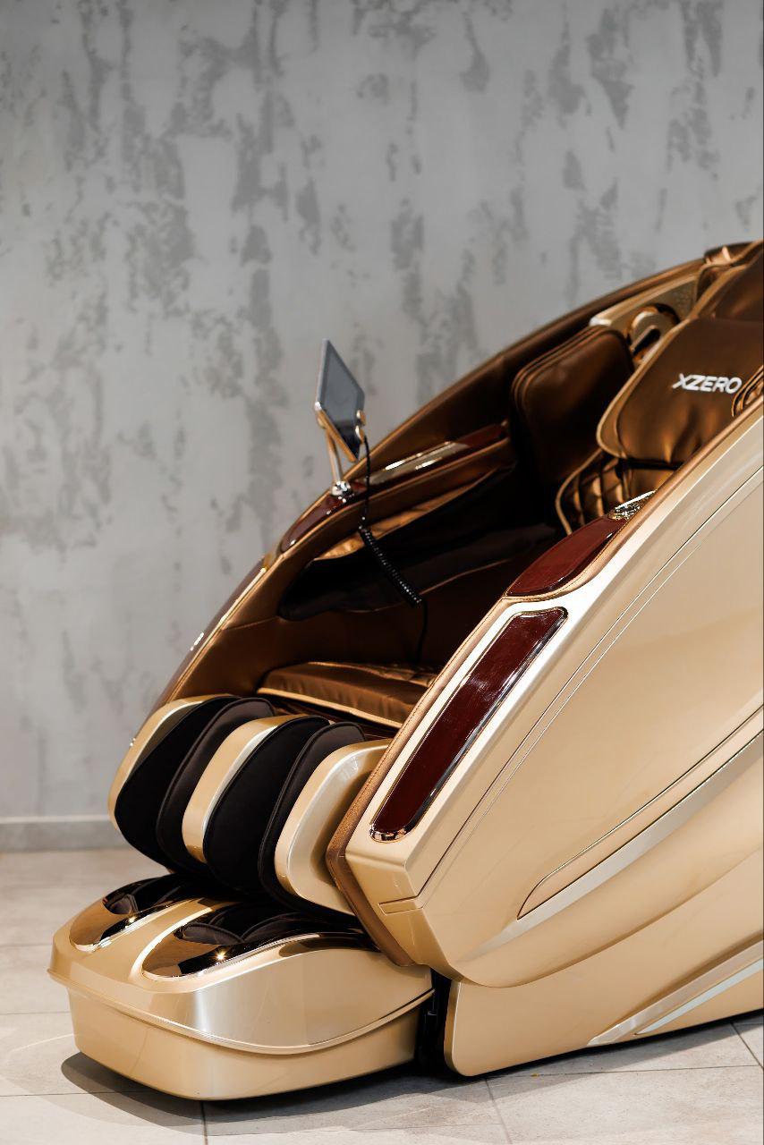 Крісло масажне XZERO L99 Luxury Gold - фото 2