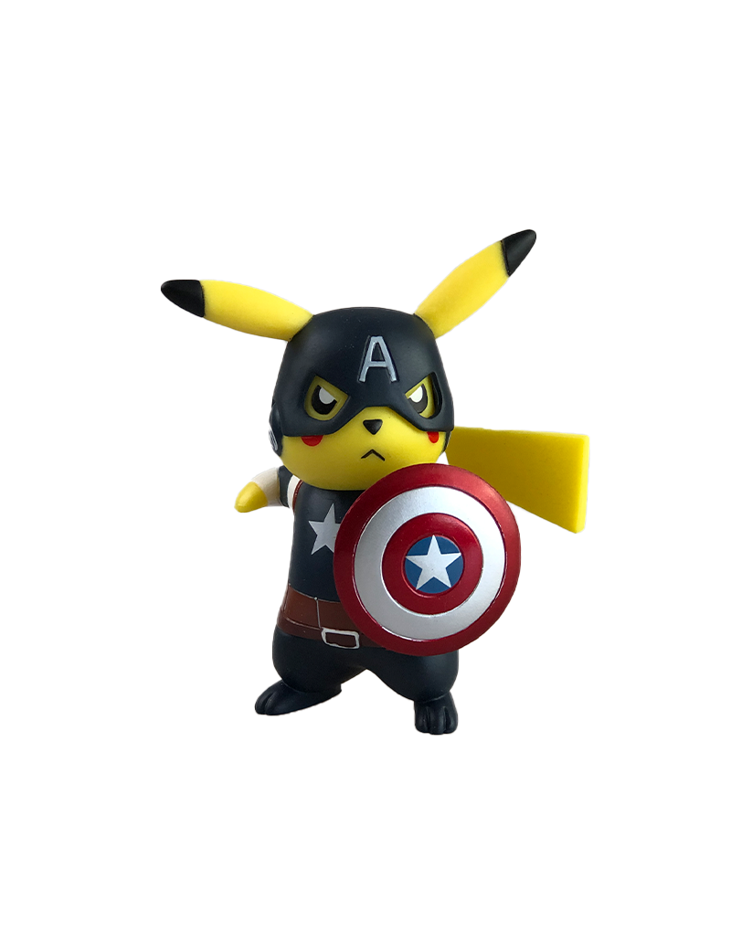 Фигурка Pikachu Пикачу Капитан Америка (1009-199-01) Фигурка Pikachu Пикачу Капитан Америка (1009-199-01)