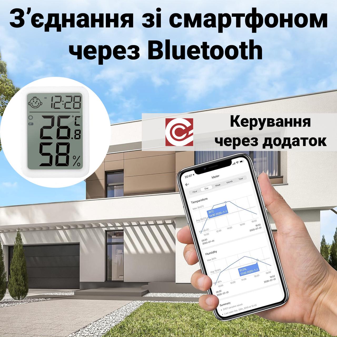Термогигрометр Bluetooth UChef YZ-6046b для дома с мониторингом температуры и влажности - фото 8 Термогигрометр Bluetooth UChef YZ-6046b для дома с мониторингом температуры и влажности - фото 8