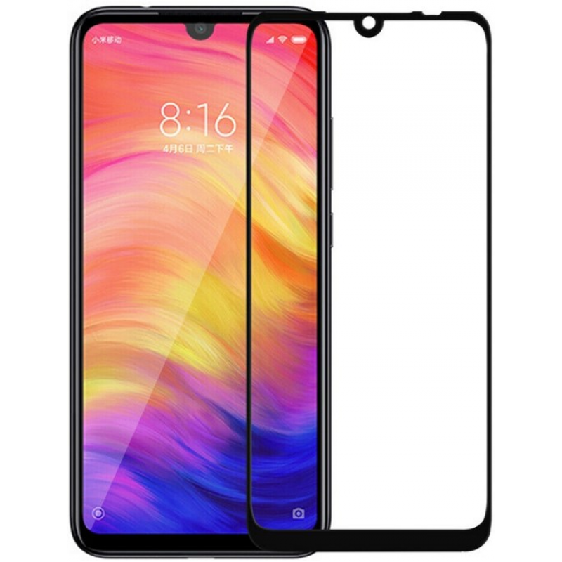 Захисне скло Elite Lux 9D для Xiaomi Redmi Note 7 Black